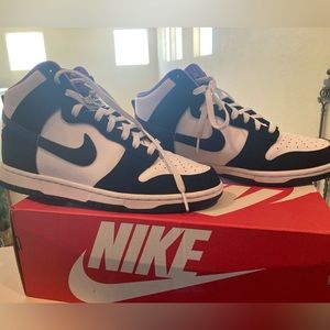 Nike Dunk Hi Retro Premium Emblem Size 8.5 Men‎